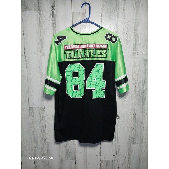 Tmnt Teenage Mutant Ninja Turtles Football Jersey #84 Large Nickelodeon - Picture 7 of 7
